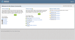 Desktop Screenshot of my.sosius.com
